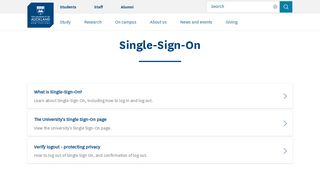 
                            9. Single-Sign-On - The University of Auckland