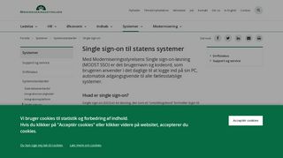 
                            3. Single sign-on til statens systemer - Moderniseringsstyrelsen