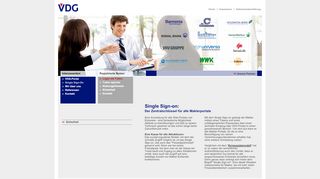 
                            3. Single Sign-On - VDG - Versicherungswirtschaftlicher Datendienst ...