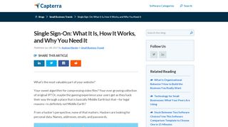 
                            13. Single Sign-On: What It Is, How It Works, and Why You Need It