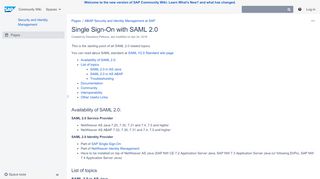 
                            12. Single Sign-On with SAML 2.0 - Security and Identity ...