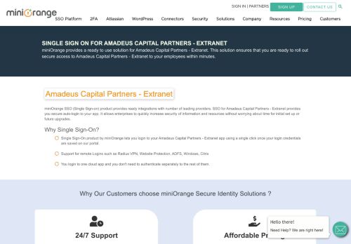 
                            12. Single Sign On(SSO) solution for Amadeus Capital Partners - Extranet ...