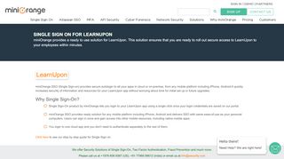
                            13. Single Sign On(SSO) solution for LearnUpon - miniOrange