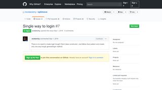 
                            3. Single way to login · Issue #7 · nicolasramy/optimove · GitHub