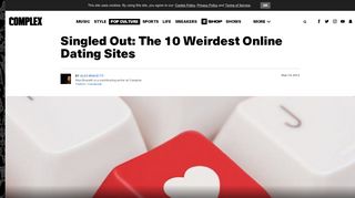 
                            13. Singled Out: The 10 Weirdest Online Dating Sites | Complex