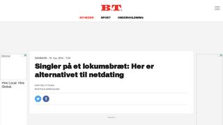 
                            8. Singler på et lokumsbræt: Her er alternativet til netdating | BT Danmark ...