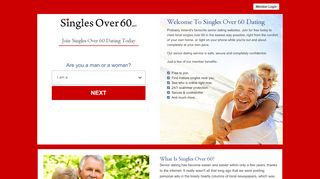 
                            8. Singles Over 60 - Senior Dating - Start Your Journey Today