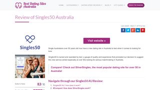 
                            6. Singles50 Australia review | Mature Dating sites Australia