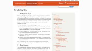 
                            9. SingleSignOn - Community Help Wiki - Ubuntu Documentation