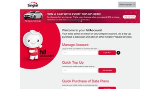 
                            9. Singtel hi!Account