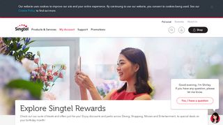 
                            3. Singtel Rewards List