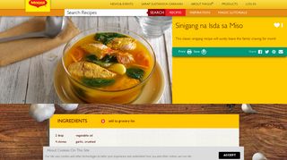 
                            12. Sinigang na Isda sa Miso | MAGGI® #NaglulutoNgLigaya - MAGGI.ph