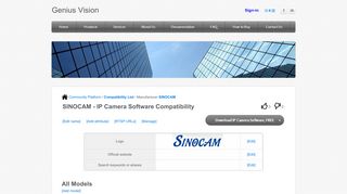 
                            8. SINOCAM - IP Camera Software Compatibility - Community Platform