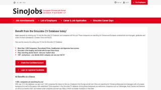 
                            13. SinoJobs – European-Chinese Job Portal: Landingpage-CV-Intern