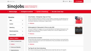 
                            11. SinoJobs – European-Chinese Job Portal: Praktikum