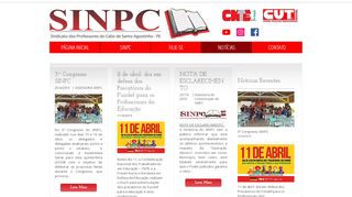 
                            2. SINPC - SINDICATO DOS PROFESSORES DO CABO - sinpccabo