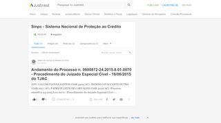 
                            4. Sinpc - Sistema Nacional de Proteção ao Crédito - JusBrasil