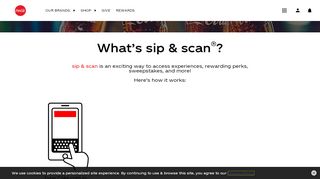 
                            13. Sip and Scan FAQ - Coca-Cola