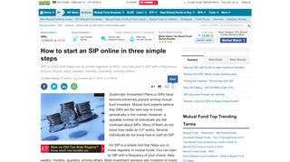 
                            10. SIP Online: How to start an SIP online in three simple steps