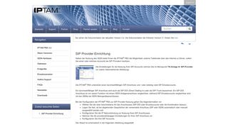 
                            5. SIP Provider Einrichtung | IPTAM PBX - Ihre IP-Telefonanlage