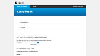 
                            3. sipgate - Konfiguration - Sipgate login