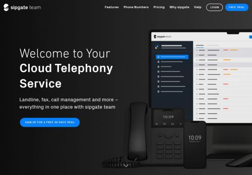 
                            7. sipgate team: VoIP Telephone Services For Business