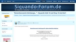 
                            5. Siquando-Forum.de | Die Kompetenz-Community » Forum » Allgemeine ...