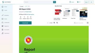 
                            10. SIR Report 2016 | Remittance | Sampling (Statistics) - Scribd