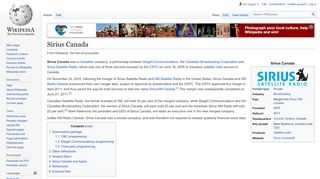 
                            10. Sirius Canada - Wikipedia