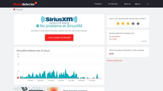 
                            10. SiriusXM down? Current problems and outages | Downdetector