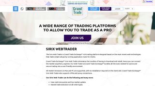 
                            9. SIRIX WEBTRADER - Grand Trade Exchange