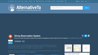 
                            9. Sirvoy Reservation System Alternatives and Similar Websites and ...