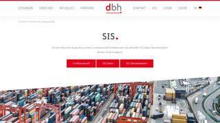 
                            4. SIS | dbh Logistics IT AG