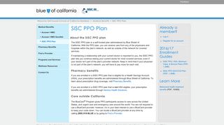 
                            12. SISC PPO plan - Blue Shield of California