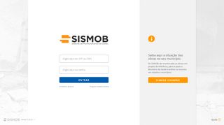
                            2. SISMOB - Sistema de Monitoramento de Obras - Ministério da Saúde
