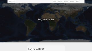 
                            9. SISO Club Login Page