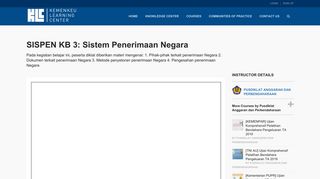 
                            10. SISPEN KB 3: Sistem Penerimaan Negara – Kemenkeu Learning Center