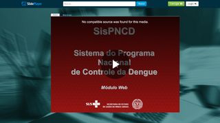 
                            4. SisPNCD Sistema do Programa Nacional de Controle da Dengue ...