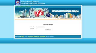 
                            4. Sistem Informasi Akademik Dosen Online Universitas Bina ... - Bsi