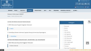 
                            4. Sistem Informasi UNDIP – Universitas Diponegoro