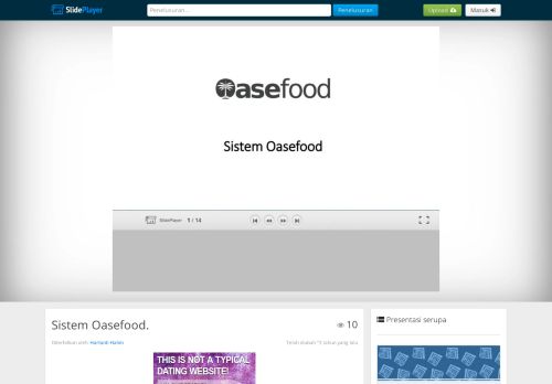 
                            4. Sistem Oasefood. - ppt download - SlidePlayer.info