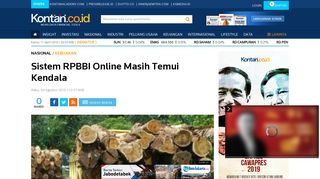 
                            4. Sistem RPBBI Online Masih Temui Kendala - KONTAN