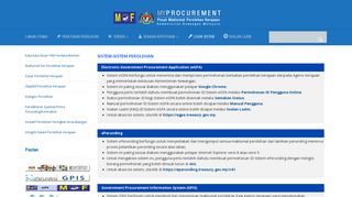 
                            3. Sistem-sistem Perolehan - Myprocurement - Kementerian Kewangan
