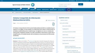 
                            5. Sistema Compartido de Información Medioambiental (SEIS ...