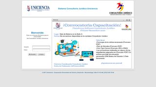 
                            4. Sistema Consultorio Juridico Uniciencia