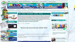 
                            5. Sistema de Censo Escolar 2018-2019 ~ SRA Camaguan Sistema de ...