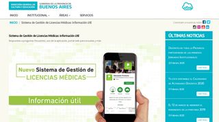 
                            5. Sistema de Gestión de Licencias Médicas: información útil | abc.gob.ar