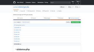 
                            6. Sistema de login em PHP para estudos. - GitHub