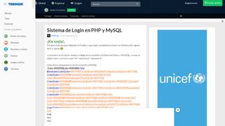 
                            9. Sistema de Login en PHP y MySQL - Hazlo tu mismo - Taringa!