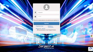 
                            9. sistema de login - Serpost